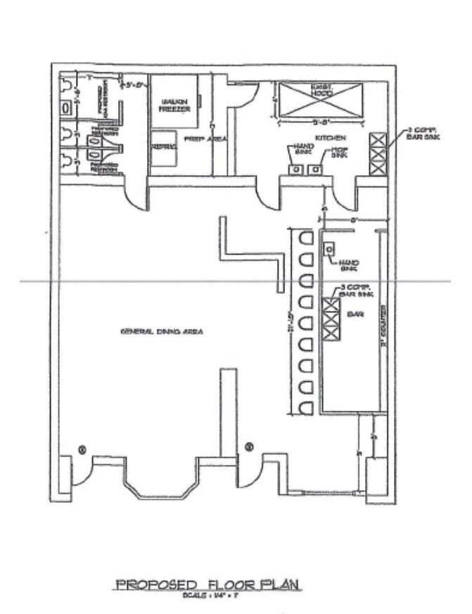 1924 I St NW, Washington, DC à louer Plan d’étage- Image 1 de 1