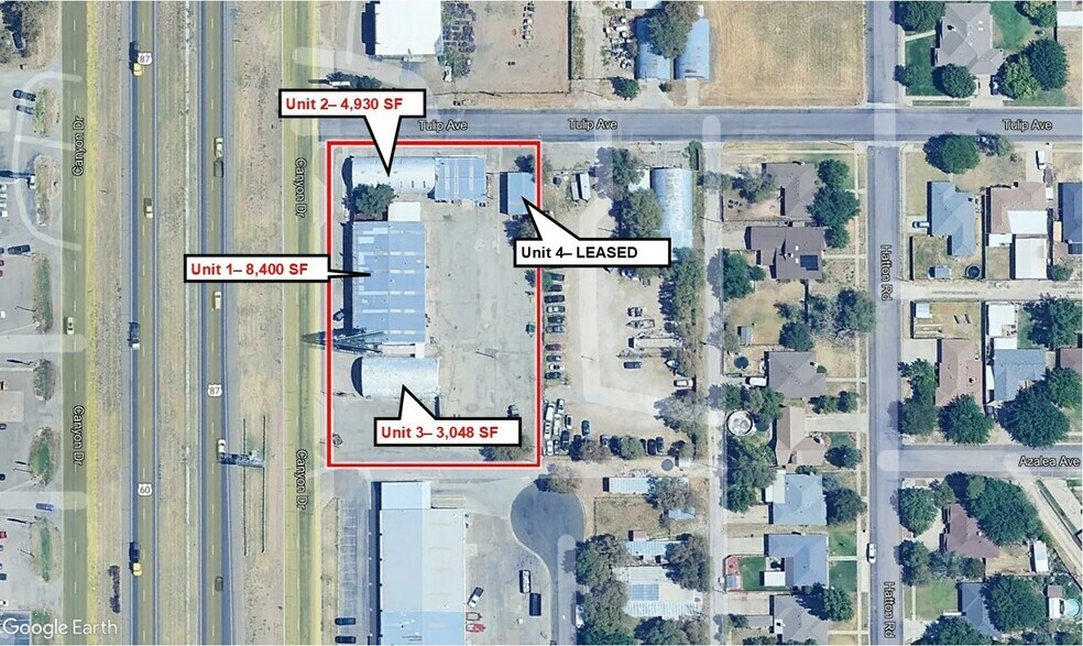 6633 Canyon Dr, Amarillo, TX à vendre - Aérien - Image 1 de 1