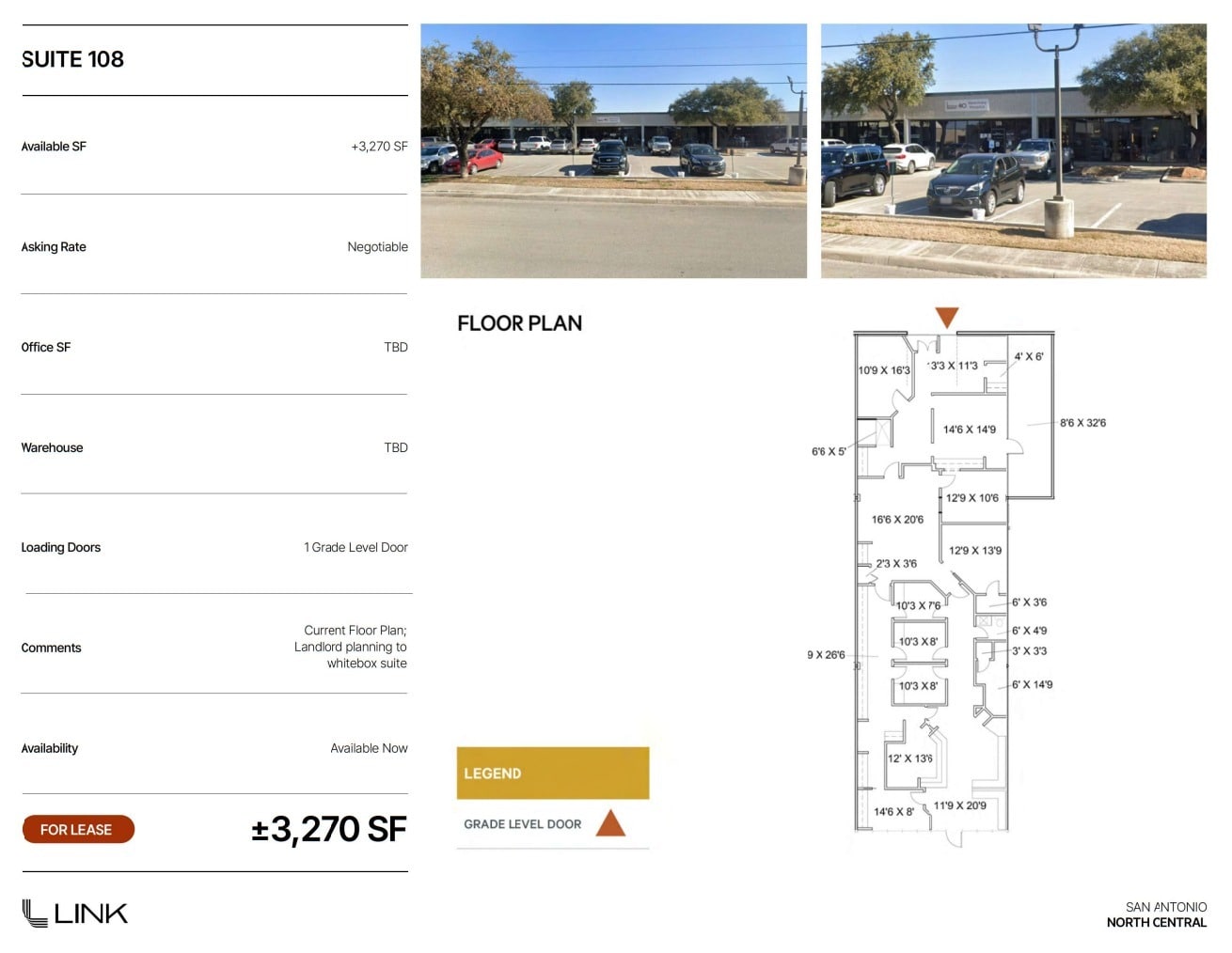 9901 Broadway St, San Antonio, TX for lease Floor Plan- Image 1 of 1
