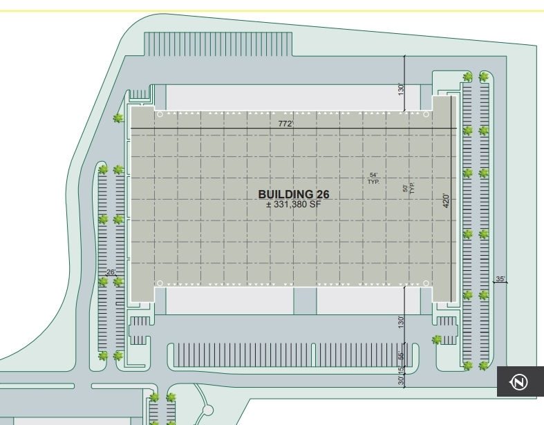 19100 E 38th Ave, Aurora, CO for lease Site Plan- Image 1 of 2