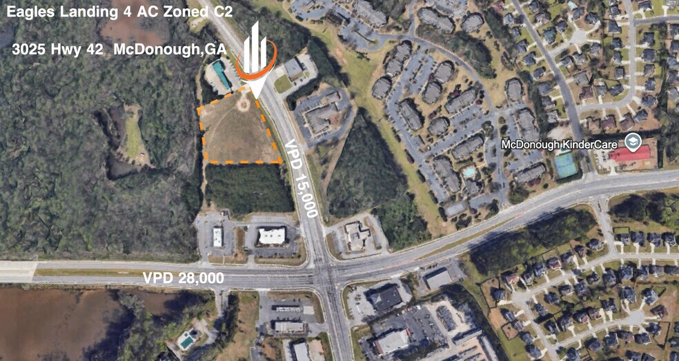 3025 Highway 42, Stockbridge, GA à vendre - Photo du bâtiment - Image 2 de 6