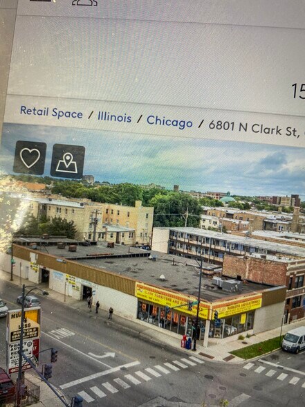 6801 N Clark St, Chicago, IL à vendre - Photo du bâtiment - Image 3 de 8