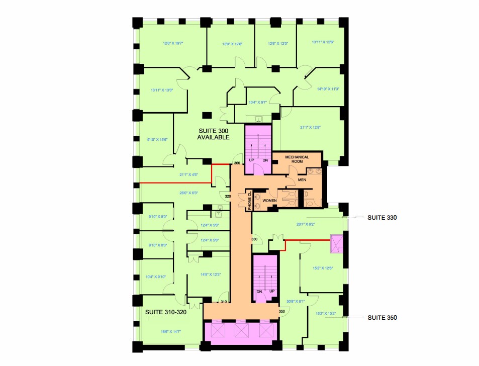 6 Adelaide St E, Toronto, ON à louer Plan d’étage- Image 1 de 1