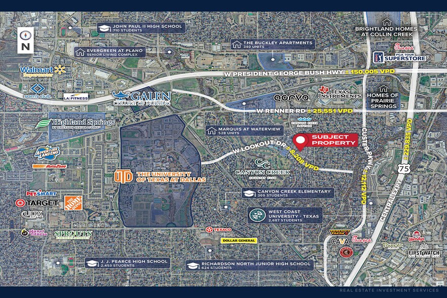 508 W Lookout Dr, Richardson, TX à louer - Photo du bâtiment - Image 3 de 3
