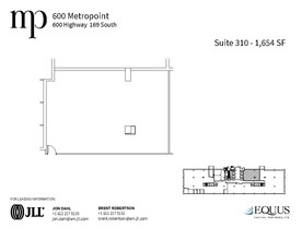 600 Highway 169 S, Saint Louis Park, MN for lease Floor Plan- Image 1 of 1