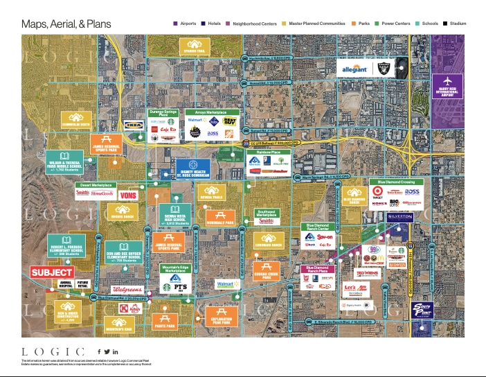 SEC Blue Diamond & Hualapai, Las Vegas, NV à louer - Photo du bâtiment - Image 3 de 5