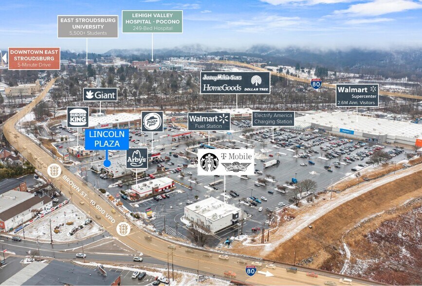 107 Brown St, East Stroudsburg, PA à louer - Photo du bâtiment - Image 2 de 4