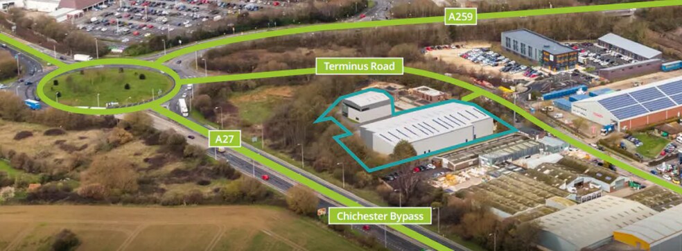 Terminus Rd, Chichester à vendre - Photo du bâtiment - Image 2 de 5