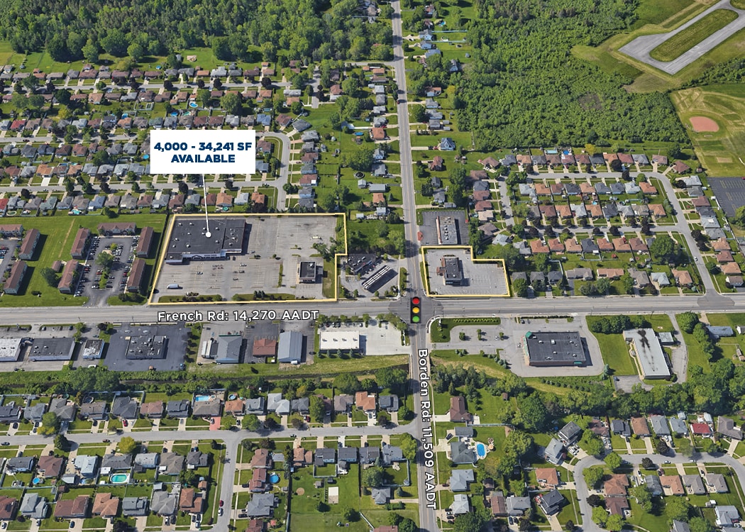 1231-1235 French Rd, Depew, NY à louer Photo du bâtiment- Image 1 de 1