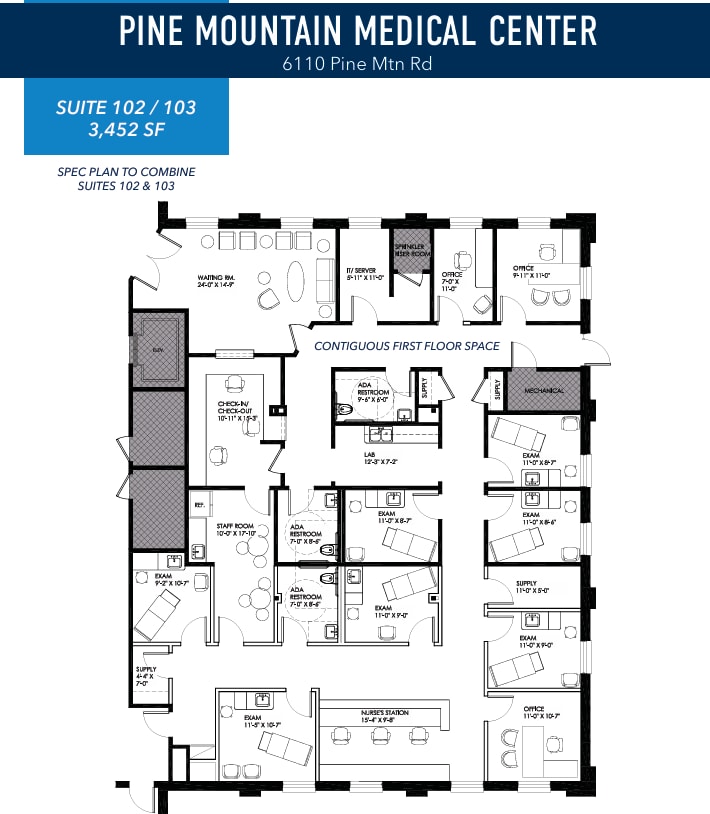 6110 Pine Mountain Rd, Kennesaw, GA for lease Interior Photo- Image 1 of 2
