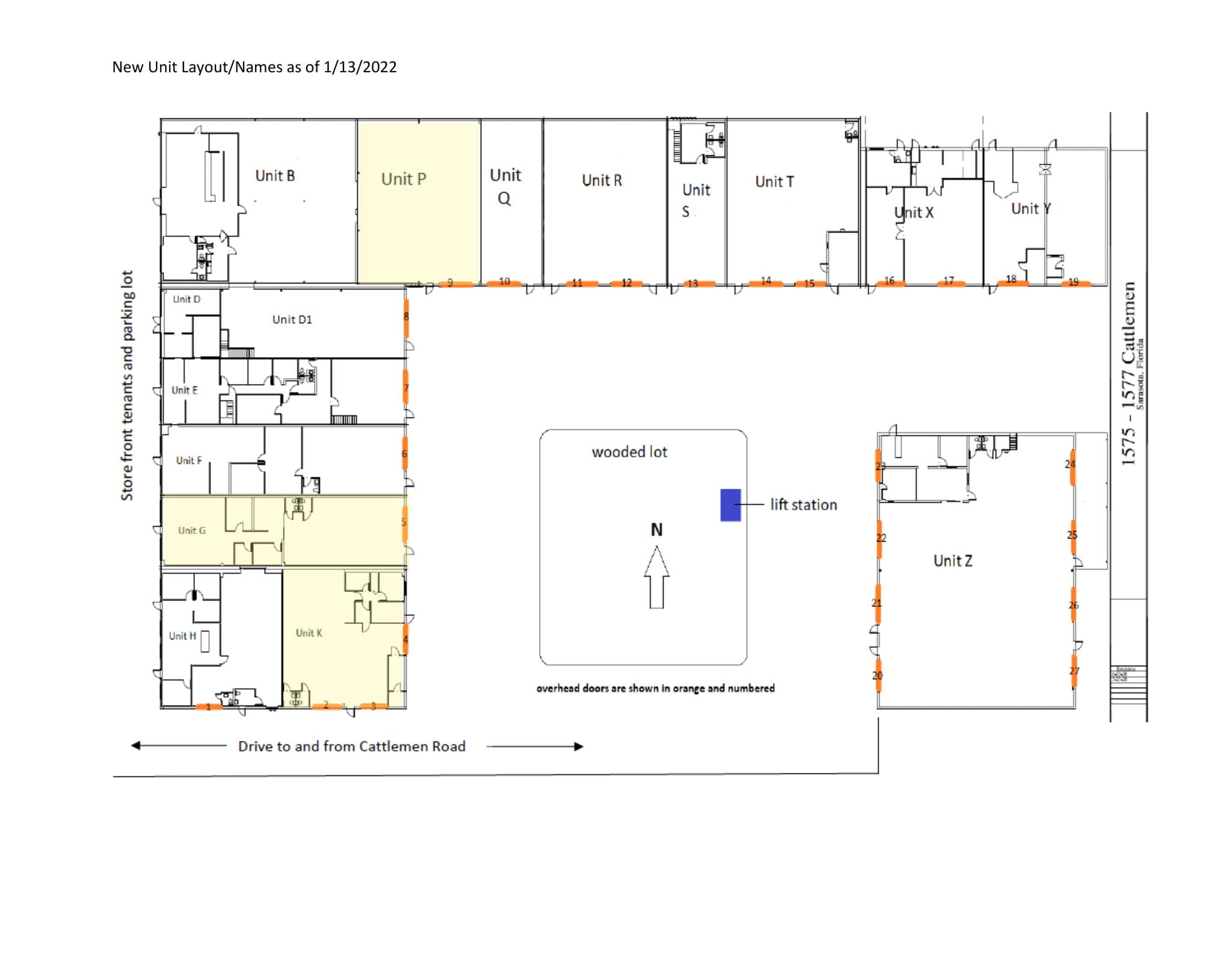 1575 Cattlemen Rd, Sarasota, FL à louer Plan de site- Image 1 de 1