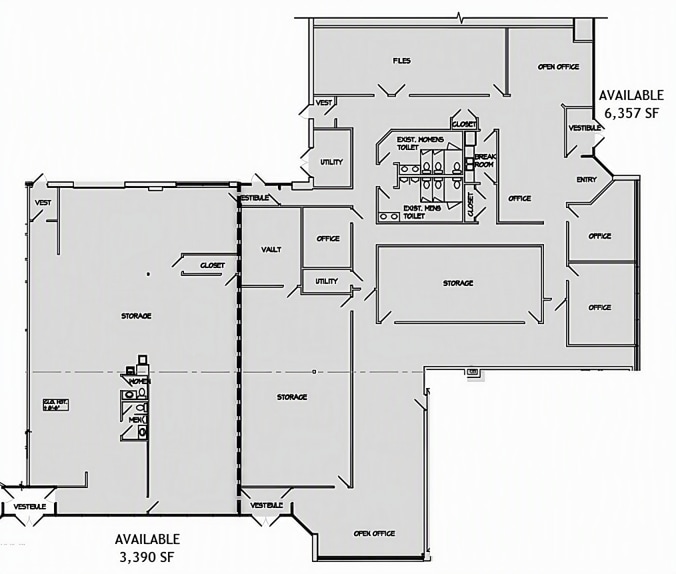 4200 Colonel Glenn Hwy, Beavercreek Township, OH à louer Plan d’étage- Image 1 de 1