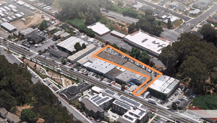 1725 Mission Rd, Colma, CA à vendre - Aérien - Image 3 de 5