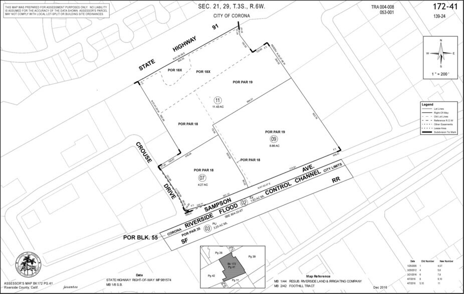 2553 Sampson Ave, Corona, CA à louer - Plan cadastral - Image 3 de 19