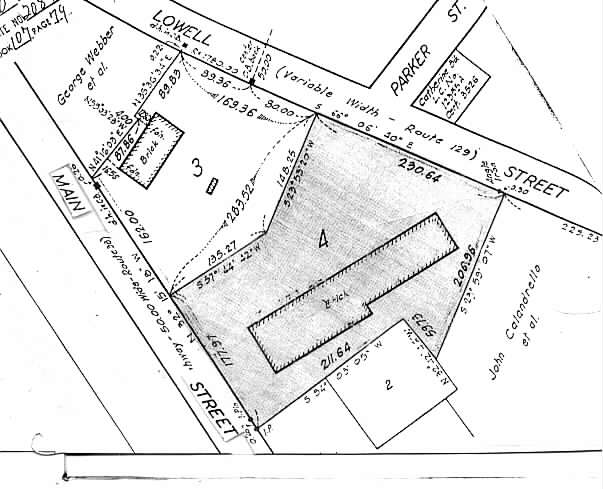 35 Lowell St, Wilmington, MA à louer - Plan cadastral - Image 2 de 15