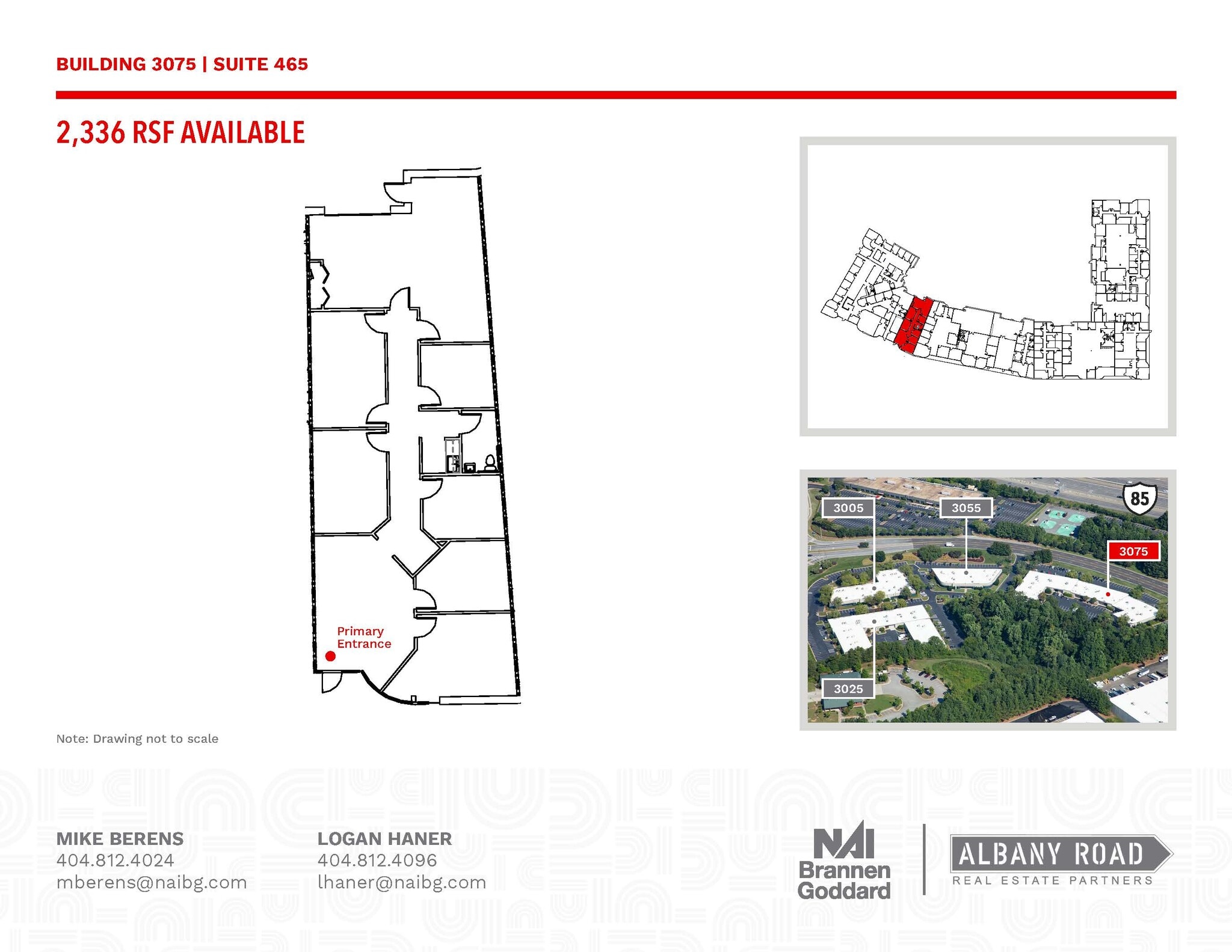 3025 Breckinridge Blvd, Duluth, GA à louer Plan d’étage- Image 1 de 1