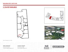 3025 Breckinridge Blvd, Duluth, GA à louer Plan d’étage- Image 1 de 1