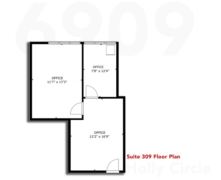 6909 S Holly Cir, Centennial, CO à vendre - Plan d’étage - Image 2 de 7