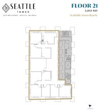 1218 3rd Ave, Seattle, WA for lease Floor Plan- Image 1 of 1