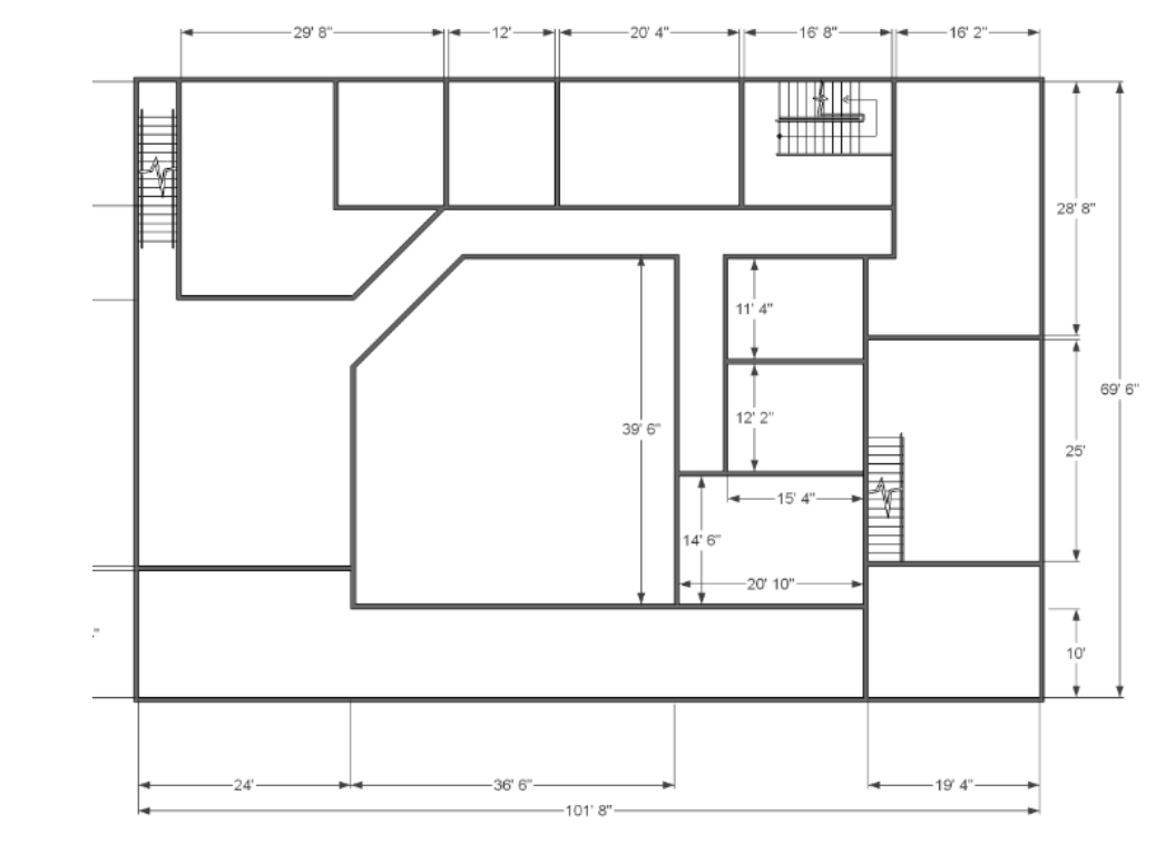 1525 Cliveden Av, Delta, BC for lease Floor Plan- Image 1 of 1