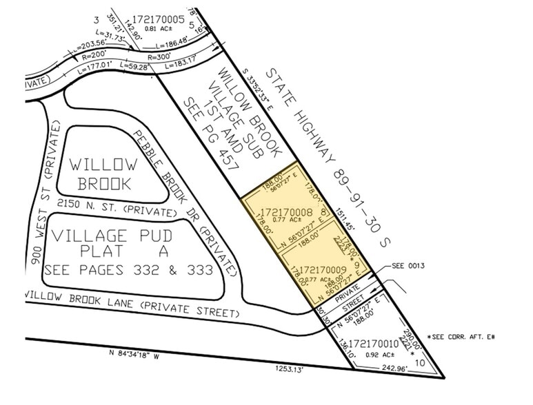 2223 N Hwy 89, Pleasant View, UT for sale - Plat Map - Image 2 of 3