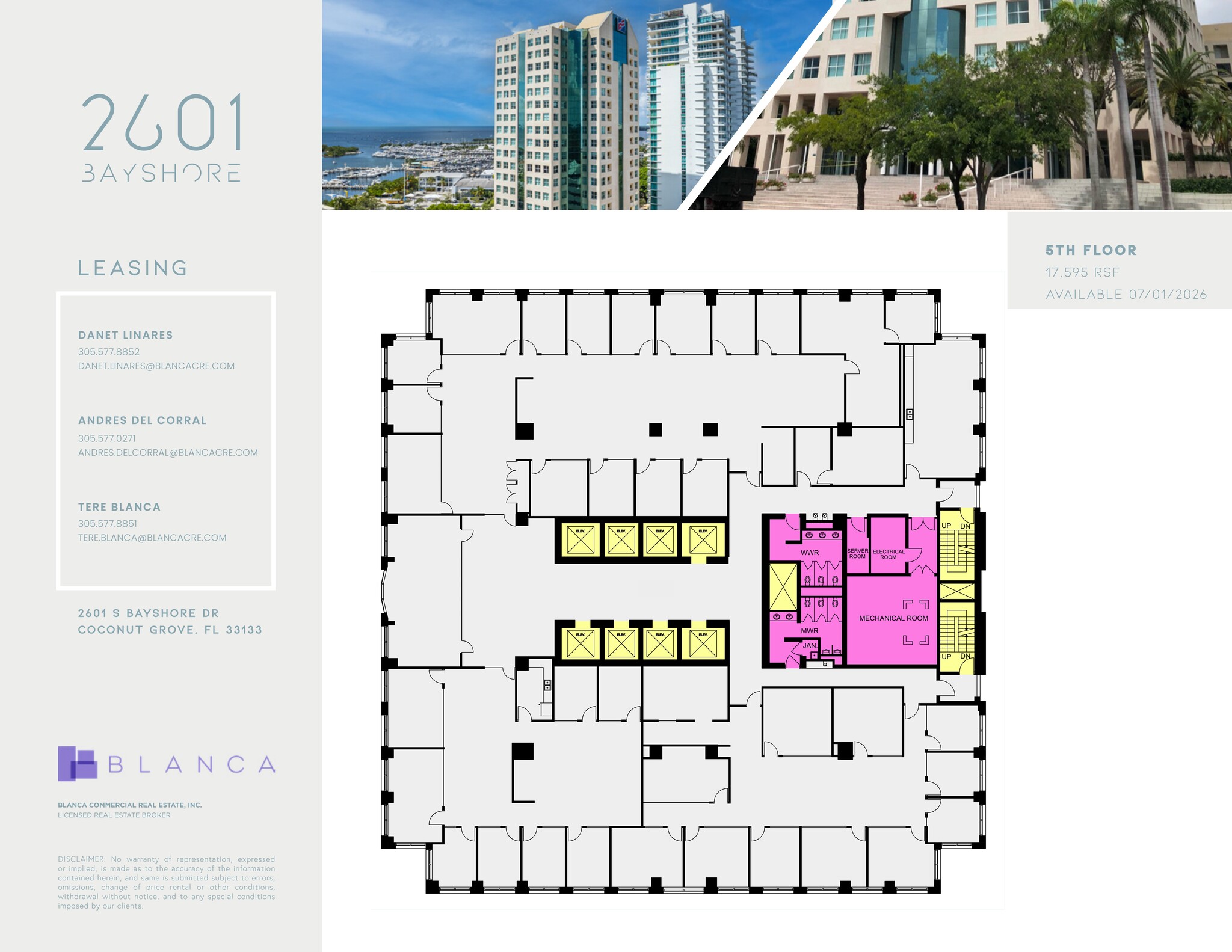 2601 S Bayshore Dr, Coconut Grove, FL for lease Site Plan- Image 1 of 1