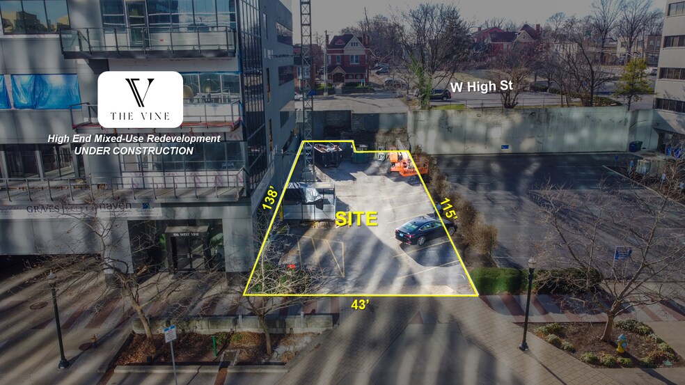 108 W Vine St, Lexington, KY à louer - Aérien - Image 3 de 6