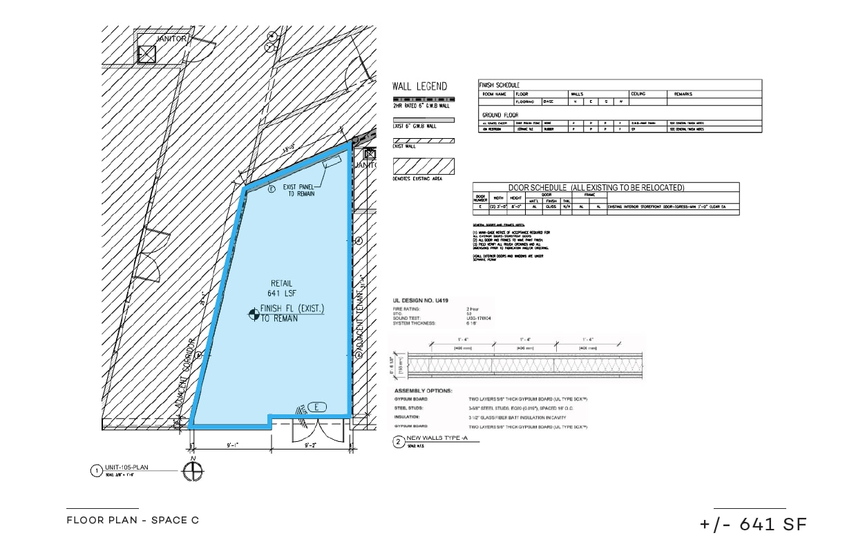 43-75 NW 23rd St, Miami, FL for lease Floor Plan- Image 1 of 1