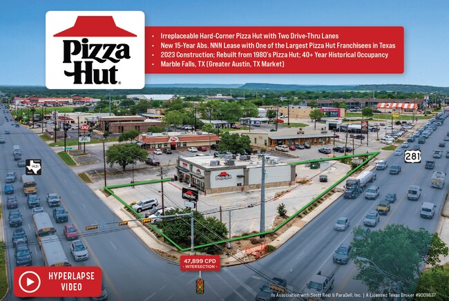 Plus de détails pour 901 Highway 1431, Marble Falls, TX - Commerce de détail à vendre