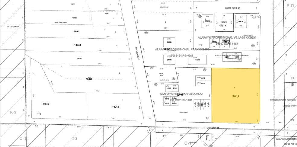 1802 N Alafaya Trl, Orlando, FL à vendre - Plan cadastral - Image 2 de 32
