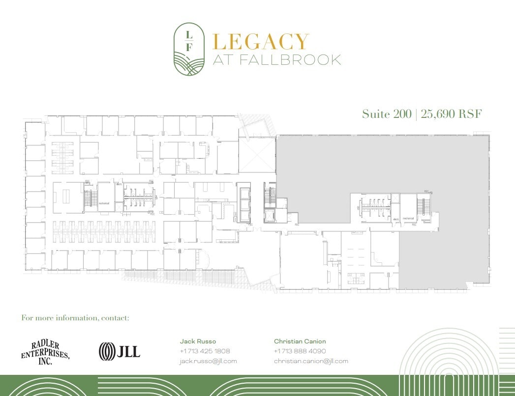 10720 W Sam Houston Pky N, Houston, TX à louer Plan d’étage- Image 1 de 1