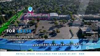 Plus de détails pour 5205-5243 Elkhorn Blvd, Sacramento, CA - Commerce de détail à louer