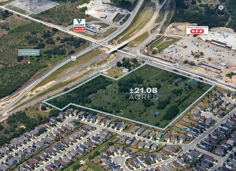 SEC of Culebra Rd & 211 hwy, San Antonio, TX à vendre - Aérien - Image 2 de 4