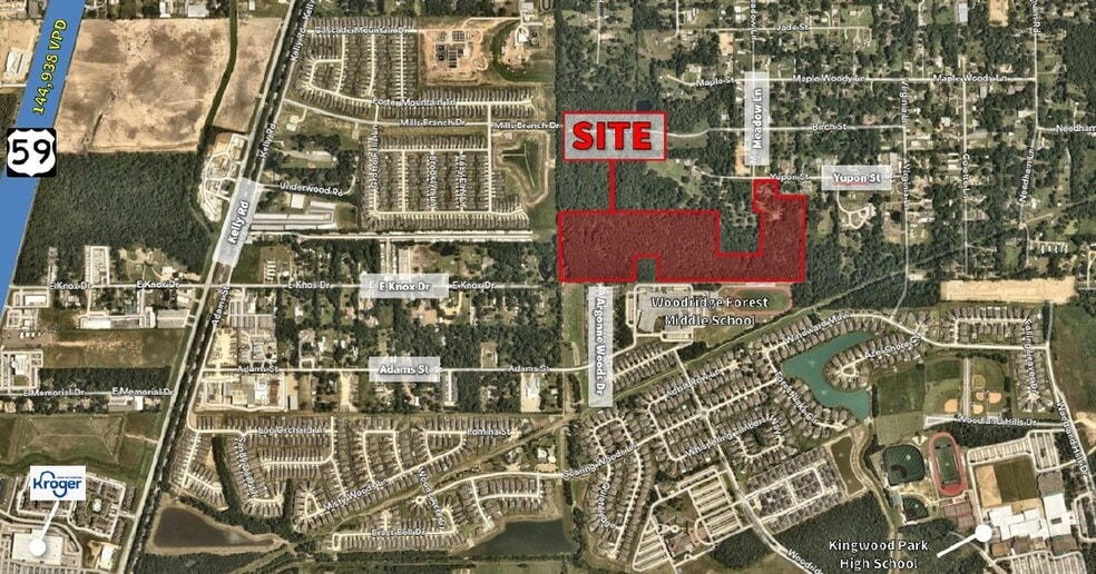 Argonne Woods Drive, Porter, TX for sale - Building Photo - Image 1 of 2