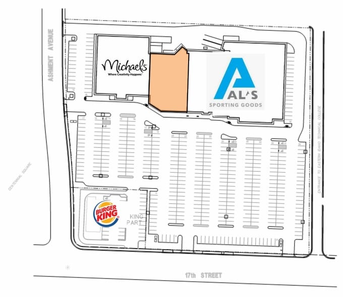 2345-2395 E 17th St, Idaho Falls, ID for lease - Site Plan - Image 2 of 2