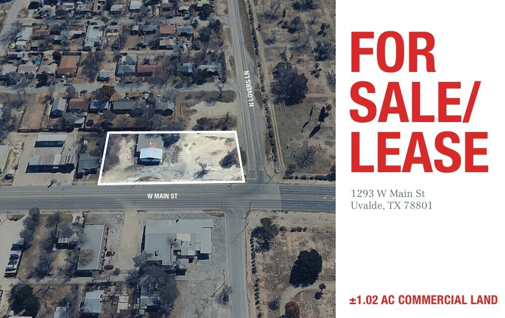 1293 W Main St, Uvalde, TX for lease Primary Photo- Image 1 of 5