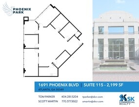 1800 Phoenix Blvd, Atlanta, GA à louer Plan de site- Image 1 de 1