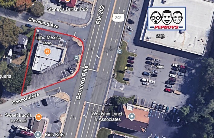 3101 Concord Pike, Wilmington, DE à louer - Photo du bâtiment - Image 1 de 5