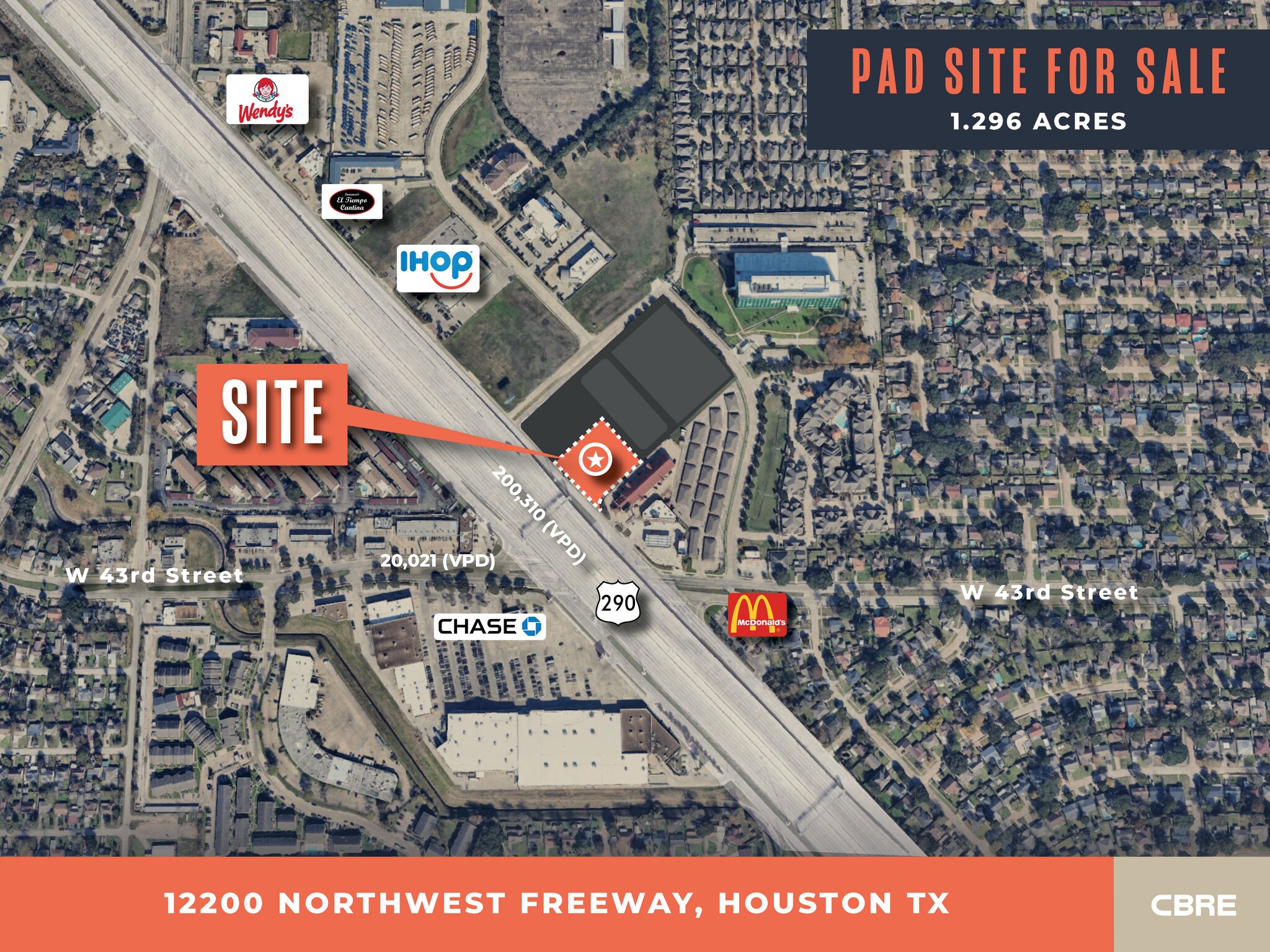 12200 Northwest Fwy, Houston, TX à vendre Photo principale- Image 1 de 3