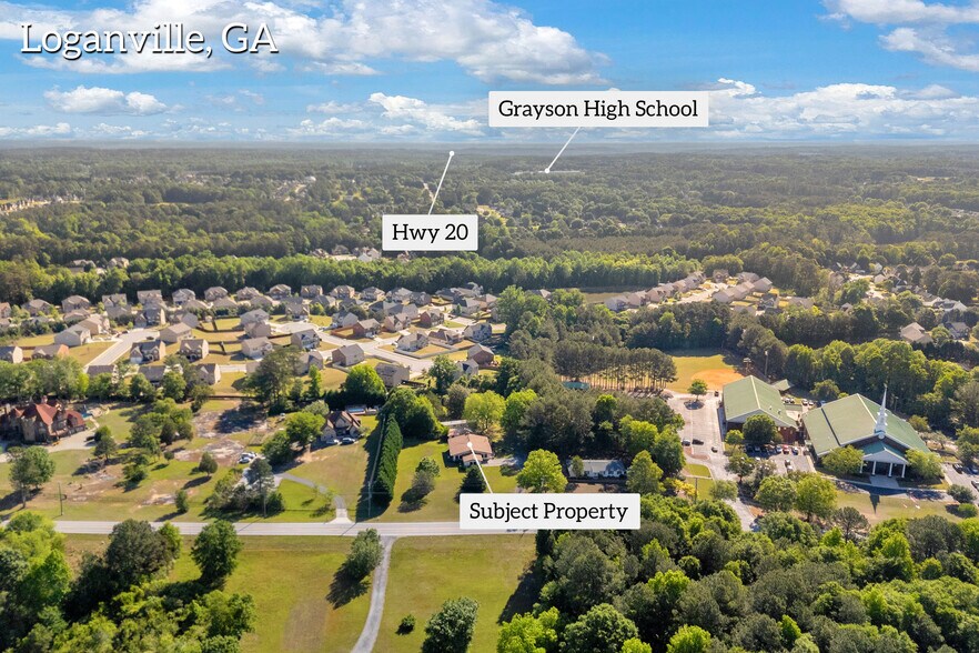 3136 Langley Rd, Loganville, GA à vendre - Aérien - Image 3 de 18