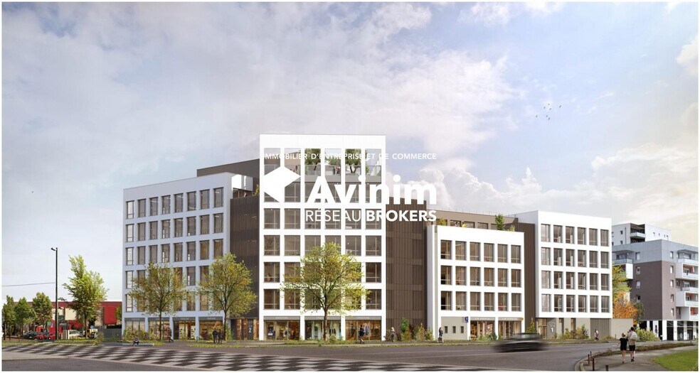Commerce de détail dans Échirolles à louer - Photo du bâtiment - Image 2 de 2