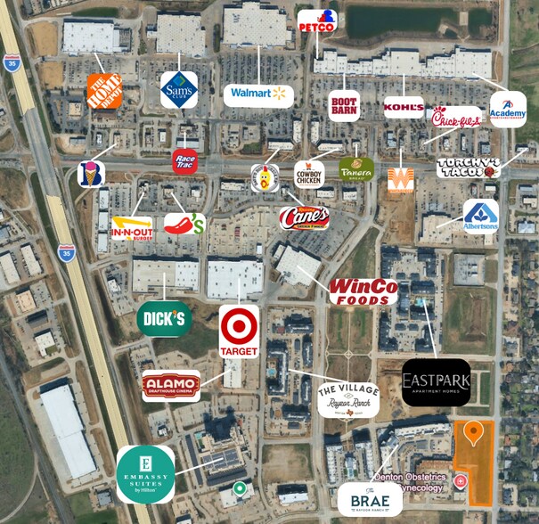 NEC Bonnie Brae Rd, Denton, TX à vendre - Photo du bâtiment - Image 2 de 5