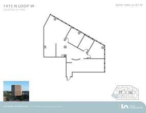 1415 North Loop W, Houston, TX for lease Floor Plan- Image 1 of 1