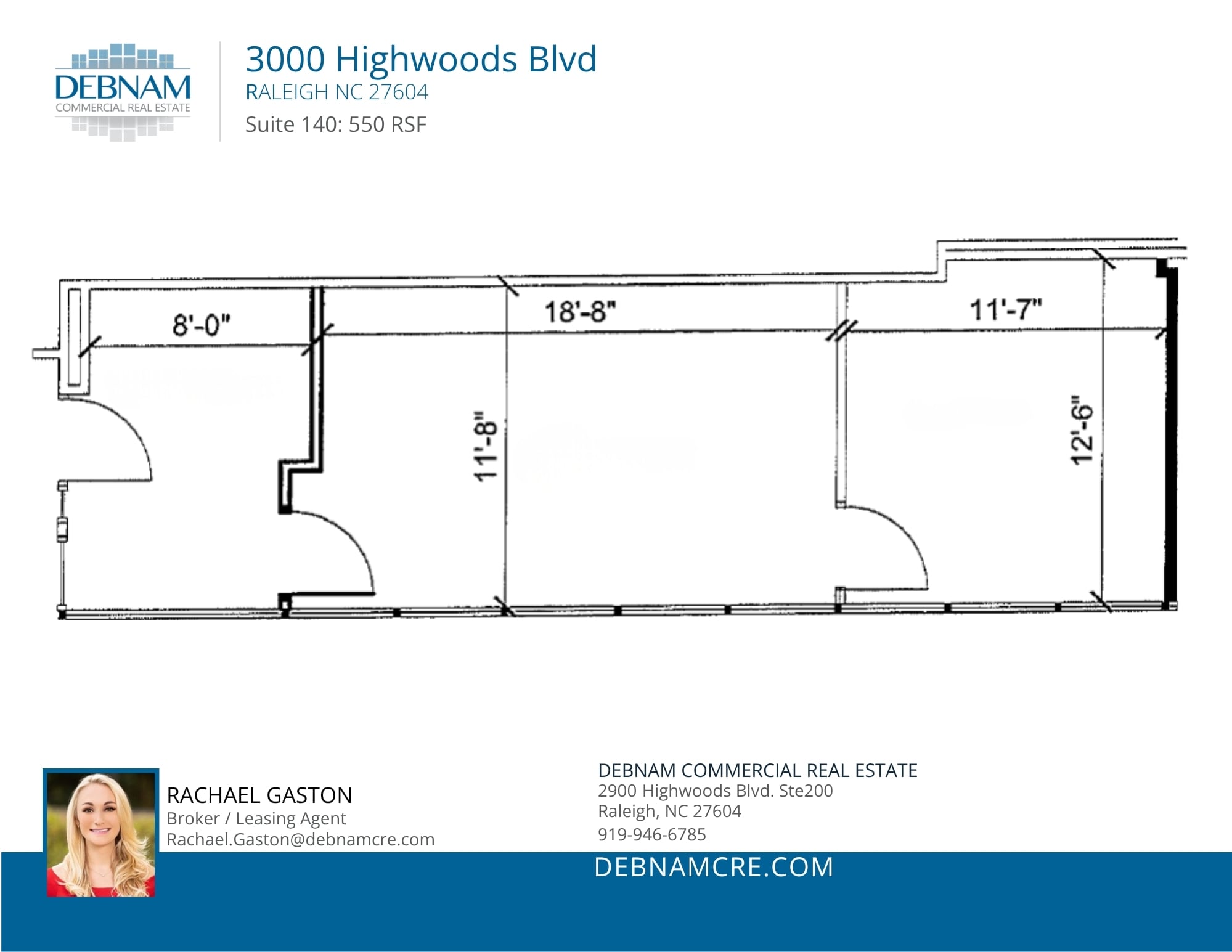 3000 Highwoods Blvd, Raleigh, NC à louer Plan d’étage- Image 1 de 1