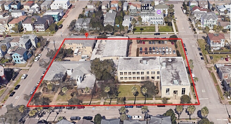1528 Post Office St, Galveston, TX à vendre - Aérien - Image 1 de 39