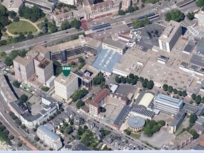 Rouen - Aerial map view