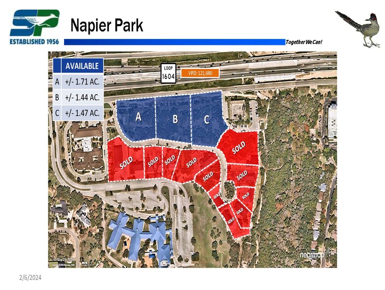 Napier Park & Loop 1604, Shavano Park, TX à vendre - Aérien - Image 1 de 1