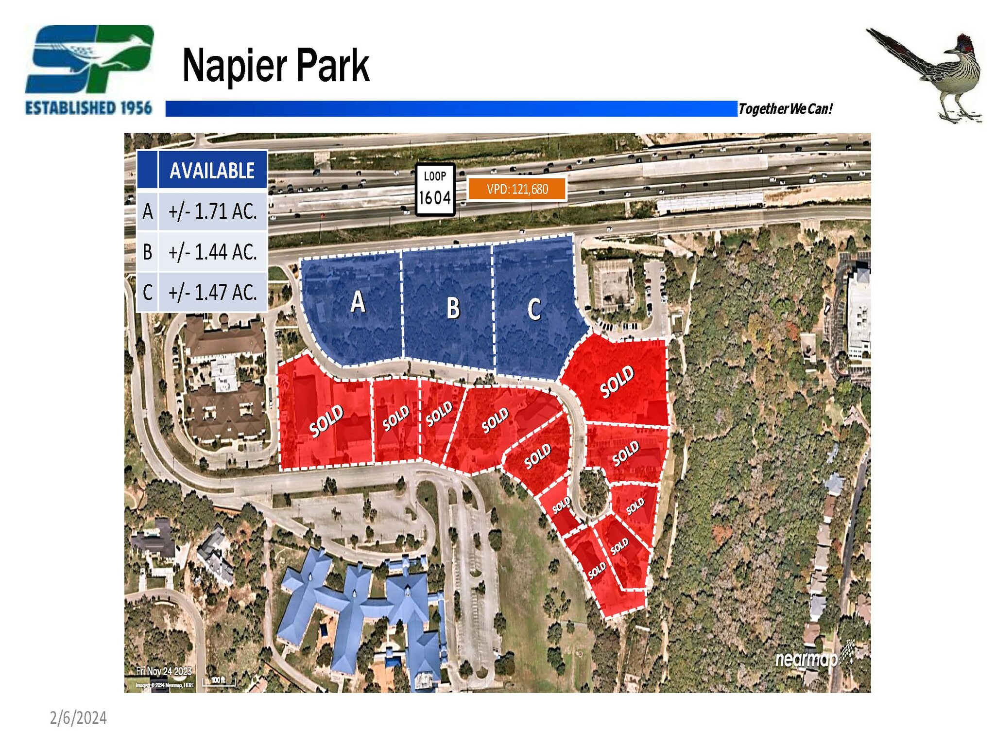 Napier Park & Loop 1604, Shavano Park, TX à vendre Aérien- Image 1 de 1