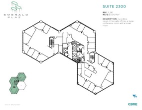 402 W Broadway, San Diego, CA for lease Floor Plan- Image 1 of 1