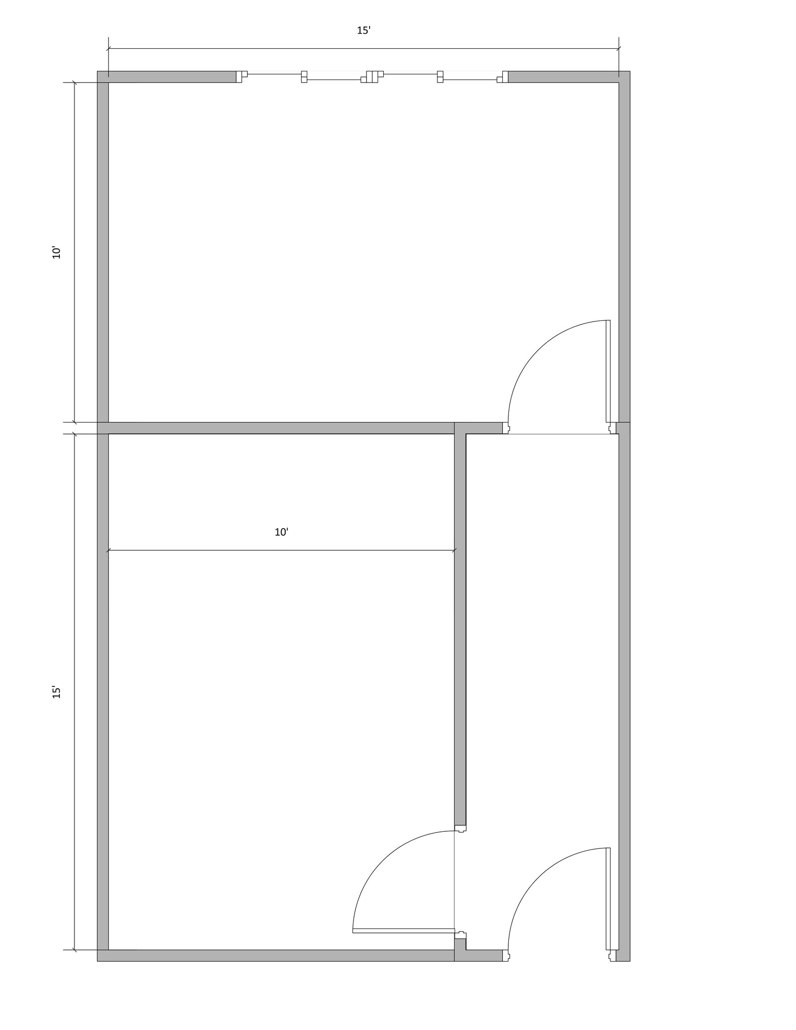 18436 Hawthorne Blvd, Torrance, CA à louer Plan de site- Image 1 de 1